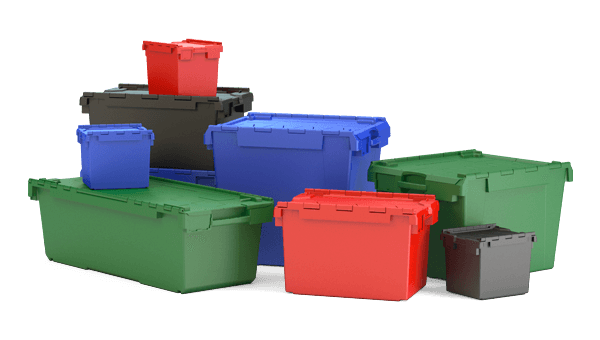Full range of plastic containers