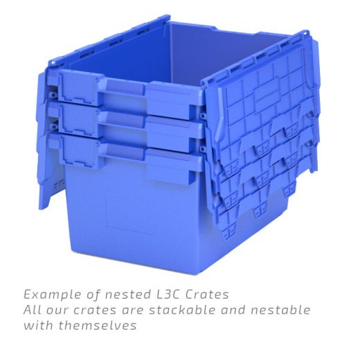 Blue L3C Crates Nested Example