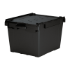 IT3 Small Lidded Computer Crate - ALC Black 138L