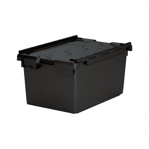 LC3 (L3C) Lidded Crate Black 80L